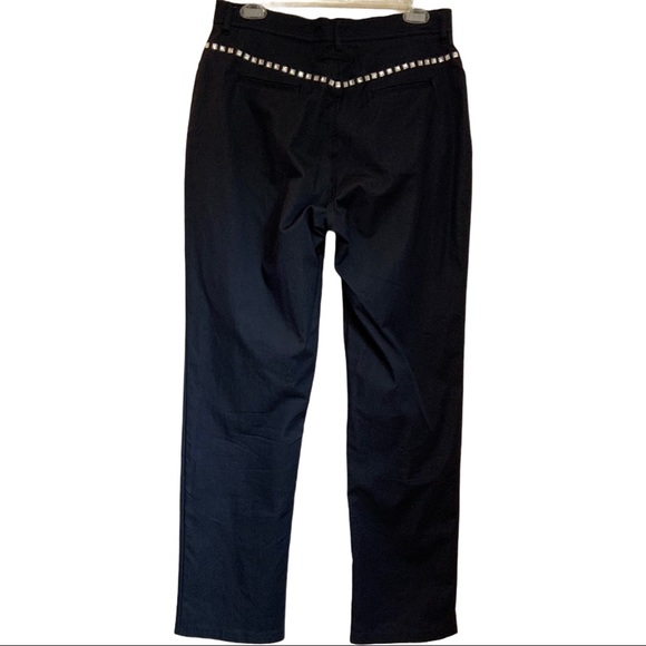 Votre Nom Dark Rinse Rhinestone Jeans sz 40=8 Perfect! - Picture 3 of 6